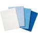 Bornino Muslin Diapers Blue - Pack of 4 Pure Cotton 80x80cm Muslin Cloths for Babies - Soft & Durable International Shipping Available - Buy Online on GoSupps.com