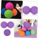 Beavorty 4-Pack Yoga Ball & Lacrosse Massage Balls - Foot & Yoga Therapy Balls for Deep Tissue Relief - Buy Online on GoSupps.com