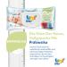 Uni Baby Wet Wipes - 100% Natural Dermatologically Tested 24 Pack of 52 Gentle Baby Towels for 0-6 Months Alcohol & Paraben Free - Buy Online on GoSupps.com