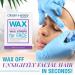 Clean + Easy Facial Wax Strips - No Heating Required - 12 Ct - Hair Removal Touch-Ups - Buy Online on GoSupps.com