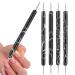 Best Tools Set Brushes Nail Stamping Kit Nail Dotting Tools Set Stencils and Templates Design Accessories Tool Kit Tools Black