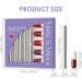 Set of Lip Lacquer 10 Piece Waterproof Lip Stain Long Lasting Lipstick for Beauty Routine and Daily Use and Wedding and Girls and Home and Dating and Travel and Commuting - Buy Online on GoSupps.com