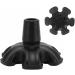 Walking Stick Rubber Tips Cane Tips Walking Stick Rubber Ends Rubber Ferrule for Walking Sticks Stable 6 Point Non-Slip Cane Tip Heavy Duty Crutch Pads (1) - Buy Online on GoSupps.com