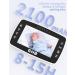 GHB Baby Monitor with Camera - 4.3 Inch LCD 720p Night Vision 350 Rotation Eco Mode - 2 Cameras for Enhanced Baby Monitoring - Buy Online on GoSupps.com