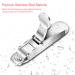 Stainless Steel Nail Clipper for Acrylic Nails - Portable Tip Cutter for False Nails, Art Extensions - Manicure Salon Home DIY Tool - Buy Online on GoSupps.com