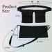 Mastectomy Drainage Pouch & Shower Bag | Adjustable Comfort Waist Belt for Post-Operative Breast Surgery Recovery (Black) - Shop Now - Buy Online on GoSupps.com