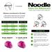 Joovy Noodle Bike Helmet for Kids Ages 1-9 | Adjustable Sizing Dial, Sun Visor, Pinch Guard, 14 Vents | Small Pink - Buy Online on GoSupps.com