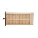 Wooden Pill Box Holder Organizer - Walnut 7 Days 2 Periods - International Shipping Available - Buy Online on GoSupps.com