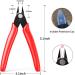BOENFU Cable Tie Flush Cutter Small Wire Cutters 5 Pack 5 Inch Precision Wire Clippers Hobby Snips Side Cutting Pliers for Jewelry Making Electronics Red Red ( 5 Pack ) - Buy Online on GoSupps.com