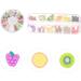 Gogogmee 24 Boxes Fruit Slice DIY Manicure Fruit Nail Slices Beads for Bracelets Fruit Stickers Cellphone Craft Slice Fruit Slices Nail Sticker Manicure Tips Slices Candy Decor Bangle Shine - Buy Online on GoSupps.com