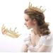 NODG Gold Queen Tiara for Women - Crystal Wedding Crown - Vintage Birthday & Party Hair Accessory - Buy Online on GoSupps.com