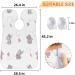 Beard Bib Apron for Men - Waterproof Hair Catcher Cape for Easy Grooming | Non-Stick Elephant & Butterfly Design - Buy Online on GoSupps.com