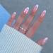 24Pcs Cute Pink French Press On Nails - Almond Shape Bow & Pearl Design - Luxury False Nails for Women - Full Cover Acrylic Manicure Accessories - Buy Online on GoSupps.com