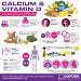 Ov Oxford Vitality Calcium and Vitamin D Tablets 500-Count - Essential Bone Health Support - Buy Online on GoSupps.com