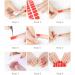 Gel Nail Polish Strips Stickers 20 Full Wraps Semi-Cured Nail Art Sticker Waterproof Self-Adhesive Gel Stickers Decals with Nail File for Cute Women Girls (Orange Pineapple) (Bss) - Buy Online on GoSupps.com