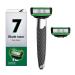 7-layer replaceable metal shaving set for a precise grooming experience. Thanksgiving gift. Long durability