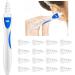 Q-Grips Earwax Removal Kit - Spiral Reusable Silicone Tool with 16 Replacement Heads for Adults and Kids (Blue) | Smallwoods TS - Buy Online on GoSupps.com