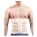 Back Support Back Brace Lumbar Support Slimming Body Shaper Body Shaper Adjustable Plus Running Waist Support Belt Back Support Belt(Beige Large) Large Beige