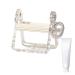 Tube Squeezer Tool No Drilling Toothpaste Squeezer Rolling Tube Squeezer and Tube Squeezer Tool Accessories for Toothpaste Hand Cream White