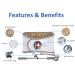 Inflatable Lumbar Traction Support Belt - Decompression Back Belt for Pain Relief - Fits Waist 32-36 inches - Ideal for Men & Women - Buy Online on GoSupps.com
