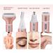 Ieron 4-in-1 Cordless Women's Razor - Rechargeable Painless Hair Removal & Bikini Trimmer for Face Legs Armpits Nose & Eyebrow - Buy Online on GoSupps.com