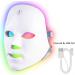 7 Color LED Light Face Mask - Touch Control Therapy Acne Treatment LED Mask Wrinkle Removal Anti-aging Skin Rejuvenation for Daily Skin Care - Buy Online on GoSupps.com