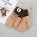 iEasey Cute Bear Baby Toddler Winter Mittens | Kids Fleece Knit Gloves | Insulated Ski Snow Gloves for Girls Boys 0-3 Years | Beige - Buy Online on GoSupps.com