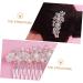 DOITOOL Women Hair Clip Hair Clip Hair Pin Hair Barrettes Flower Hair Comb Women Hair Accessories Hair Comb Women Headgear Bride Earth Tones Women Hair Comb - Buy Online on GoSupps.com