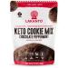 Lakanto Sugar Free Keto Chocolate Peppermint Cookie Mix - Sweetened with Monk Fruit Sweetener, Keto Diet Friendly, 1 Net Carb, Gluten Free, Vegan, Chocolate Treat (12 Cookies)