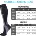 Medical Compression Socks (3 Pairs) for Men and Women - Black, Circulation 20-30 mmHg, Nursing - S/M - Buy Online on GoSupps.com