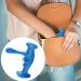 Deep Tissue Massage Tool - T-Defined Point Body Massage Device for Neck Shoulders Arms Legs & Feet - 2-Piece Set for Ultimate Relaxation - Buy Online on GoSupps.com