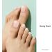 NAILOG Semi Cured Gel Nail Strips Toe Nail Polish Strips with Glossy Gel Finishing | 32 Pieces Long Lasting Pedi Nail Wrap | Beige Pink | Dusty Rose - Buy Online on GoSupps.com