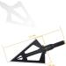 LeeMui Stainless Steel Hunting Archery Broadheads - 12Pcs - Buy Online on GoSupps.com