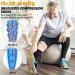 CASMON Zipper Compression Socks for Men & Women - 15-20 mmHg Closed Toe Knee High Support for Varicose Veins & Edema - Large/X-Large - Black - Buy Online on GoSupps.com