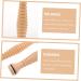 Fomiyes 2-in-1 Wooden Roll Massage and Muscle Relief Roller - Portable Foot & Shoulder Massager for Ultimate Relaxation - Buy Online on GoSupps.com