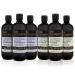 Baylis & Harding Goodness Body Wash Bundle: 3 x 500 ml Sea Kelp & Peppermint & 3 x 500 ml Oud Cedar & Amber (6 bottles) - Vegan Friendly Body Wash Bundle 3