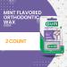 Orthodontic Wax with Vitamin E & Aloe Vera - Mint Flavor | 2 Count | Best for Braces Care - International Shipping Available - Buy Online on GoSupps.com