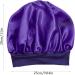 Satin Hair Drying Towel Satin Hair Towel Wrap Hair Poping Towel Satin Hair Towel for Women Anti-Frizz Satin Towel Protective Hair Turban Wrap for Most Hair Types Purple - Buy Online on GoSupps.com