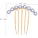 MAGICLULU Rhinestone Hair Pin Bridal Hair Accessories Hair Combs for Women Accessories Hair Comb Clip Womens Headpiece Pearl Hair Side Comb Hair Clip Bride Decorate Imitation Pearls Girl - Buy Online on GoSupps.com