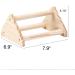 GINTUTO Pine Wooden Chick Jungle Gym Roosting Bar - Small Chicken Perch Toys for Coop and Brooder - Ideal for Large Bird Baby Chicks and Parrots - Buy Online on GoSupps.com