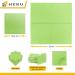 HEKU 100 Light Green Napkins - 3-Layer 33x33cm Highly Absorbent Stylish & Practical 5-Pack for Events & Gastronomy - International Shipping Available - Buy Online on GoSupps.com