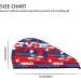 Quick Dry Microfiber Hair Towel - Super Absorbent Independence Day USA Hair Turban for Curly & Thick Hair | Perfect for Women Girls & Kids - Buy Online on GoSupps.com