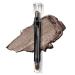 LUXAZA Cream Single Eyeshadow Stick with Blending Brush  Hypoallergenic Eye Shadow Stick Makeup  Pro Waterproof & Long Lasting Eye Brightener Stick  Eyeshadow Pencil Crayon Shimmer 128