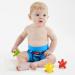 Happy Nappy Reusable Swim Nappy Under the Sea 2-3 Years - Splash About Baby & Toddler - Buy Online on GoSupps.com