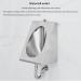 Commercial Washout High-Efficiency Urinal Automatic Sensor Urinal Toilet Urinal Wall Mounted Intelligent Touchless Urinal Flush Valve Auto Urinals Used in Hotel Public (Wall) - Buy Online on GoSupps.com