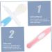 Lurrose Silicone Toothbrush Tool for Children - Dental Care Cleaning Brush & Mouth Cleaner - 1 Pack Pink - Buy Online on GoSupps.com