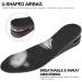 Height Adjustable Increase Insoles - 4 Layer Unisex PU Heel Lift for Maximum Comfort - Buy Online on GoSupps.com