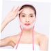 Baluue 1pc Inflatable Face Strap Face Lifting Bandage Face Strap Double Chin Face Shaper Band Pink Fabric - Buy Online on GoSupps.com
