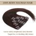 Shop 100% Remy Real Hair Clip-In Extensions - UK Fashion | Dark Brown 50cm 105g - 18 Clips - Buy Online on GoSupps.com