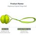 SKIPDAWG Robust Floatable Dog Toy - Throwing Ball with Loop for Interactive Play & Tug - Buy Online on GoSupps.com